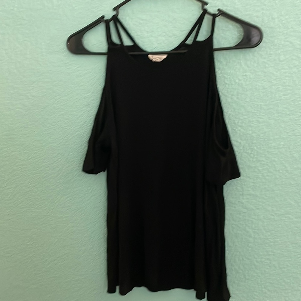 All Black Blouse